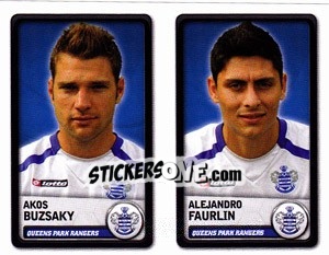 Cromo Akos Buzsaky / Alejandro Faurlin - NPower Championship 2010-2011 n. 304 - Panini