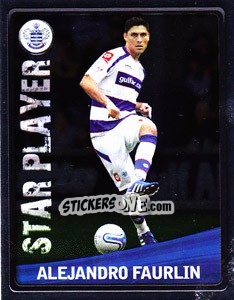 Figurina Alejandro Faurlin - NPower Championship 2010-2011 - Panini