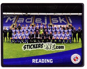 Figurina Reading Team - NPower Championship 2010-2011 - Panini