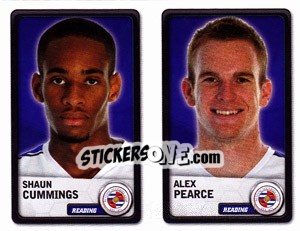 Figurina Shaun Cummings / Alex Pearce - NPower Championship 2010-2011 n. 317 - Panini