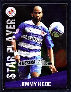 Sticker Jimmy Kebe - NPower Championship 2010-2011 - Panini