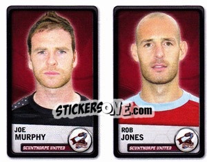 Sticker Joe Murphy / rob Jones - NPower Championship 2010-2011 n. 330 - Panini