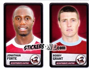 Cromo Jonathan Forte / bobby Grant - NPower Championship 2010-2011 n. 339 - Panini