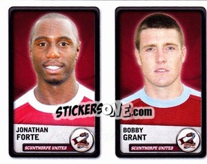 Cromo Jonathan Forte / bobby Grant - NPower Championship 2010-2011 - Panini