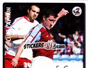 Sticker Cliff Byrne - NPower Championship 2010-2011 n. 340 - Panini