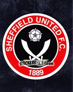 Figurina Sheffield United Club Badge - NPower Championship 2010-2011 - Panini