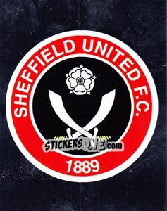 Sticker Sheffield United Club Badge - NPower Championship 2010-2011 n. 342 - Panini