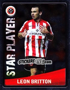 Sticker Leon Britton - NPower Championship 2010-2011 n. 351 - Panini