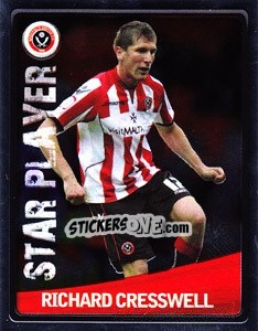 Figurina Richard Cresswell - NPower Championship 2010-2011 n. 352 - Panini
