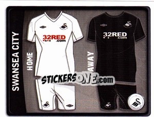 Figurina Swansea City Kit - NPower Championship 2010-2011 - Panini