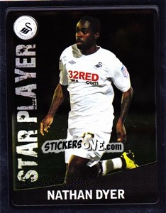Sticker Nathan Dyer - NPower Championship 2010-2011 n. 366 - Panini
