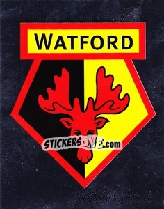 Sticker Watford Club Badge - NPower Championship 2010-2011 - Panini