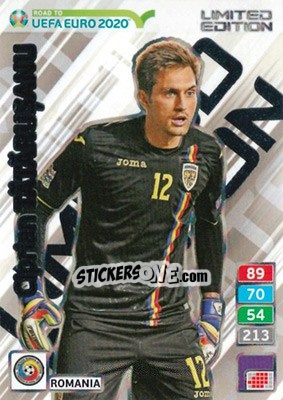 Sticker Ciprian Tătărușanu - Road to UEFA Euro 2020. Adrenalyn XL n. LE-CT - Panini
