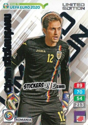 Cromo Ciprian Tătărușanu - Road to UEFA Euro 2020. Adrenalyn XL - Panini