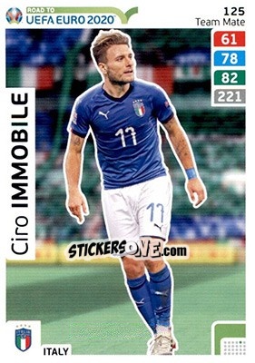 Sticker Ciro Immobile - Road to UEFA Euro 2020. Adrenalyn XL - Panini