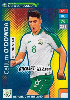 Sticker Callum O'Dowda - Road to UEFA Euro 2020. Adrenalyn XL n. 284 - Panini
