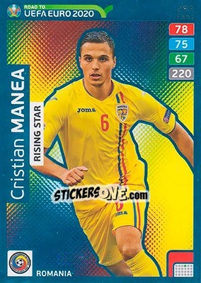 Sticker Cristian Manea - Road to UEFA Euro 2020. Adrenalyn XL n. 292 - Panini