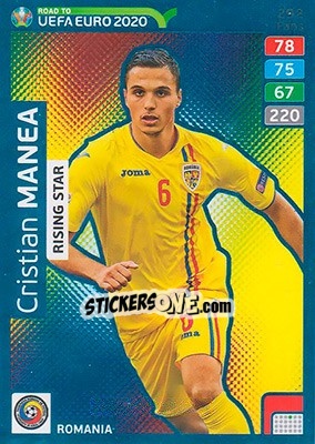 Figurina Cristian Manea - Road to UEFA Euro 2020. Adrenalyn XL - Panini