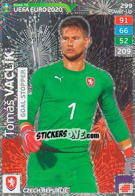 Sticker Tomáš Vaclik - Road to UEFA Euro 2020. Adrenalyn XL n. 299 - Panini