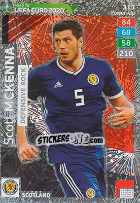 Cromo Scott McKenna - Road to UEFA Euro 2020. Adrenalyn XL - Panini