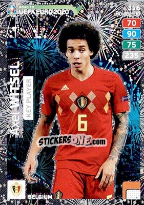 Figurina Axel Witsel - Road to UEFA Euro 2020. Adrenalyn XL - Panini