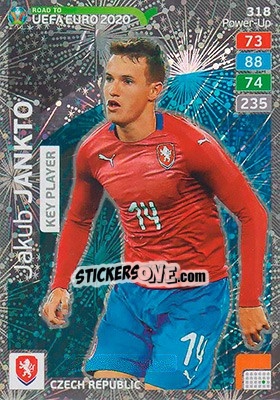 Sticker Jakub Jankto - Road to UEFA Euro 2020. Adrenalyn XL n. 318 - Panini