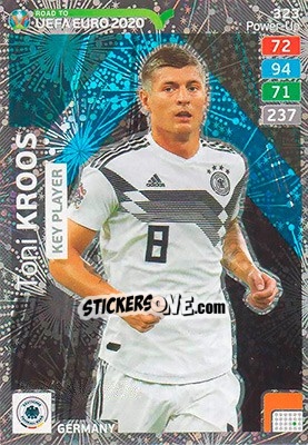Sticker Toni Kroos - Road to UEFA Euro 2020. Adrenalyn XL n. 323 - Panini