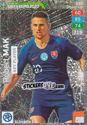 Figurina Róbert Mak - Road to UEFA Euro 2020. Adrenalyn XL - Panini