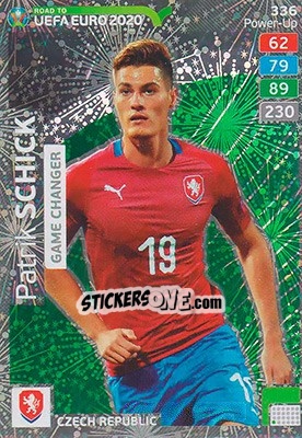 Sticker Patrik Schick - Road to UEFA Euro 2020. Adrenalyn XL - Panini
