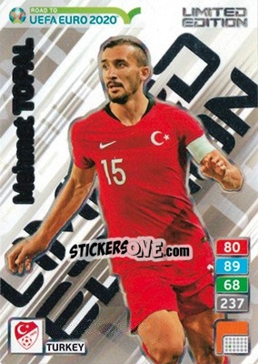 Sticker Mehmet Topal - Road to UEFA Euro 2020. Adrenalyn XL n. LE-MT - Panini