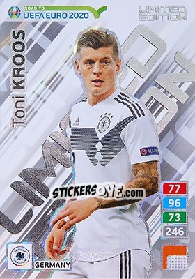 Sticker Toni Kroos - Road to UEFA Euro 2020. Adrenalyn XL n. LE-TK - Panini