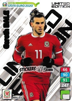 Sticker Gareth Bale - Road to UEFA Euro 2020. Adrenalyn XL n. XXL-GB - Panini