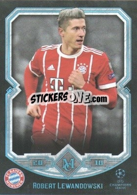 Sticker Robert Lewandowski - UEFA Champions League Museum Collection 2017-2018 n. 4 - Topps