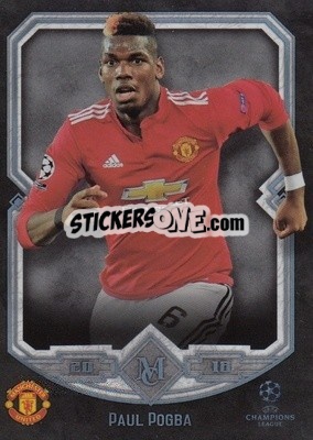 Sticker Paul Pogba - UEFA Champions League Museum Collection 2017-2018 - Topps
