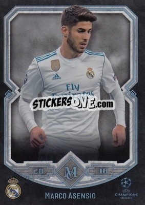 Sticker Marco Asensio - UEFA Champions League Museum Collection 2017-2018 n. 49 - Topps