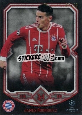 Cromo James Rodríguez - UEFA Champions League Museum Collection 2017-2018 - Topps