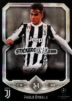 Sticker Paulo Dybala - UEFA Champions League Museum Collection 2017-2018 n. 52 - Topps