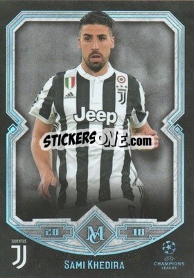 Sticker Sami Khedira - UEFA Champions League Museum Collection 2017-2018 n. 56 - Topps