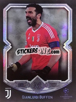 Sticker Gianluigi Buffon - UEFA Champions League Museum Collection 2017-2018 n. 59 - Topps