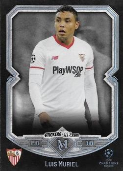 Figurina Luis Muriel - UEFA Champions League Museum Collection 2017-2018 n. 62 - Topps