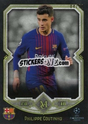 Cromo Philippe Coutinho - UEFA Champions League Museum Collection 2017-2018 - Topps