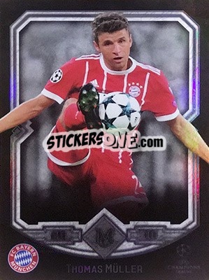 Sticker Thomas Müller - UEFA Champions League Museum Collection 2017-2018 n. 68 - Topps