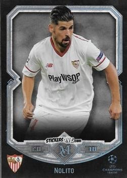 Sticker Nolito - UEFA Champions League Museum Collection 2017-2018 n. 70 - Topps