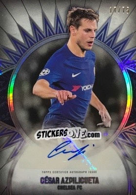 Sticker César Azpilicueta - UEFA Champions League Museum Collection 2017-2018 n. RTK-CA - Topps