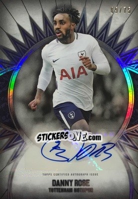 Sticker Danny Rose - UEFA Champions League Museum Collection 2017-2018 n. RTK-DR - Topps