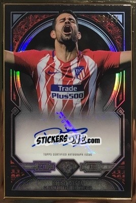 Sticker Diego Costa - UEFA Champions League Museum Collection 2017-2018 n. FA-DC - Topps