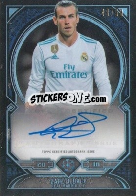 Sticker Gareth Bale - UEFA Champions League Museum Collection 2017-2018 - Topps