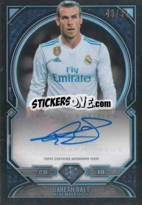 Sticker Gareth Bale - UEFA Champions League Museum Collection 2017-2018 n. FA-GB - Topps