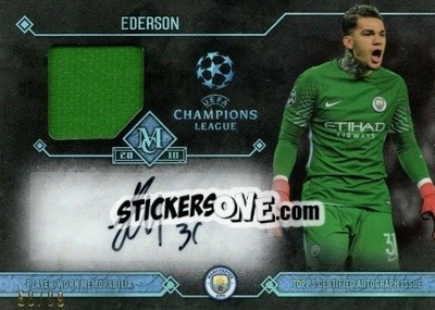 Figurina Ederson - UEFA Champions League Museum Collection 2017-2018 - Topps