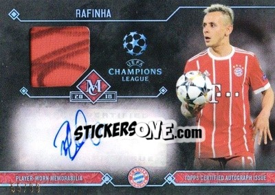 Sticker Rafinha - UEFA Champions League Museum Collection 2017-2018 n. MAR-R - Topps
